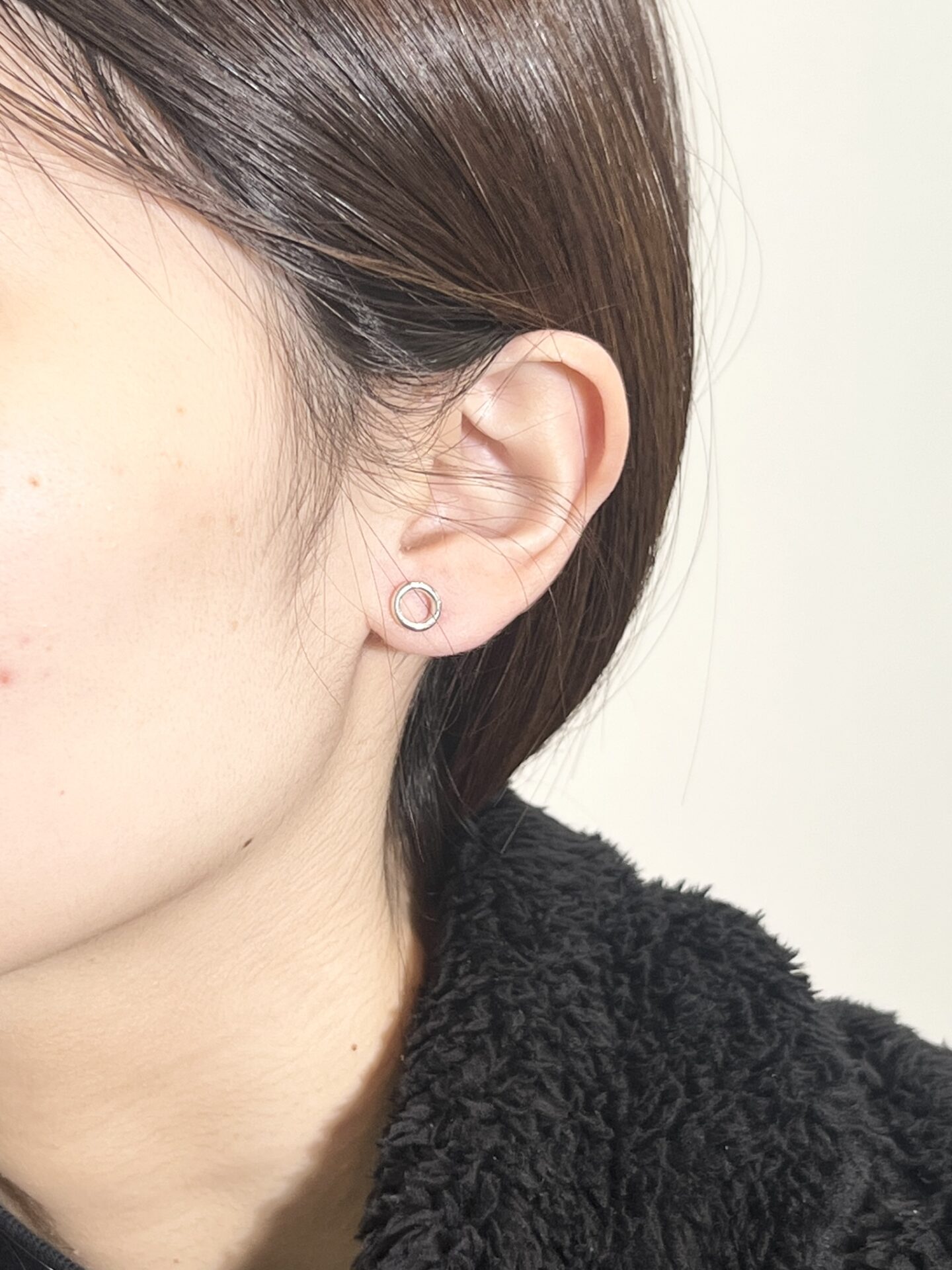 スモールサークルピアス - 画像 (4)