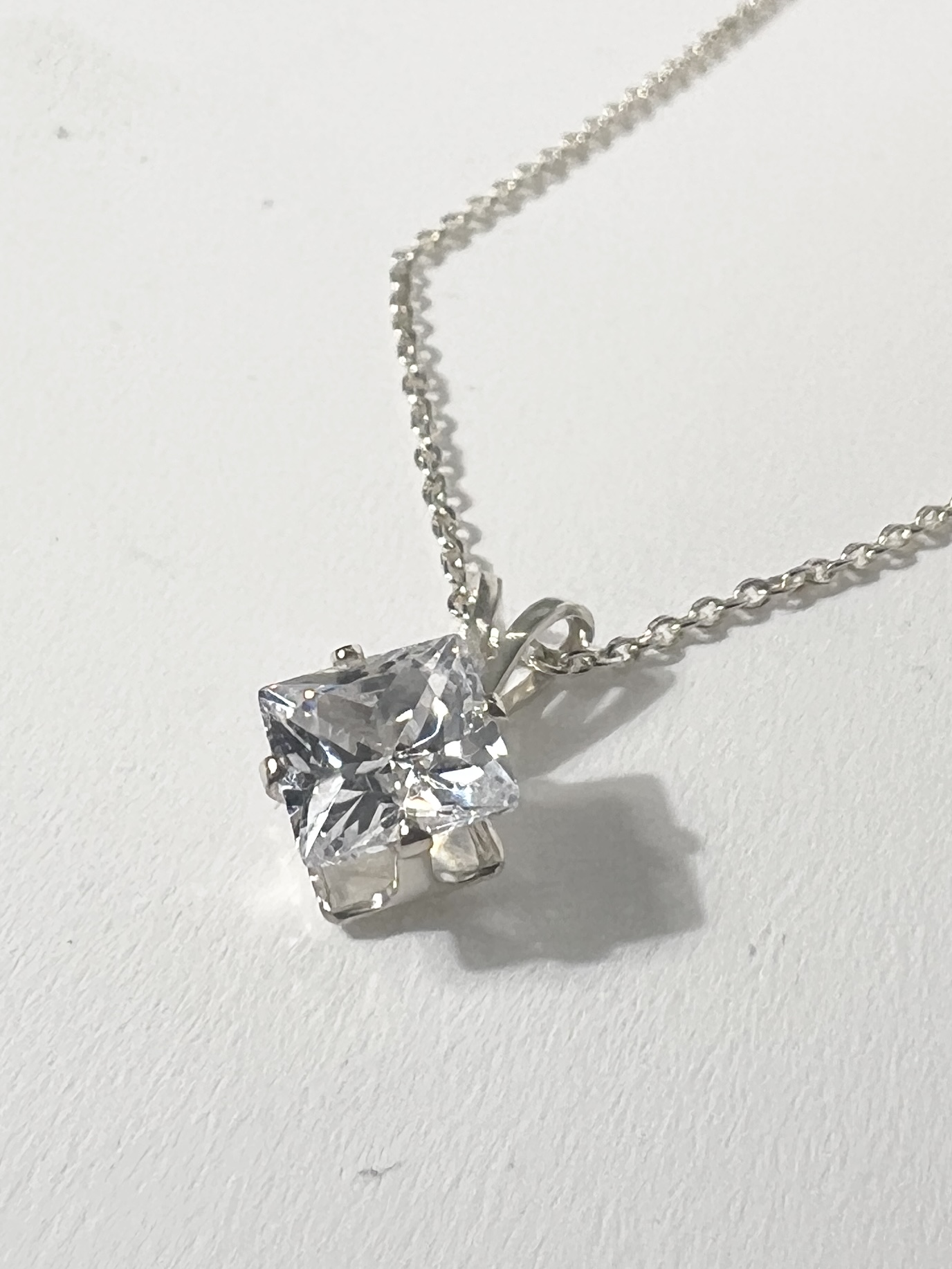 6mmジルコニアネックレス - 画像 (2)